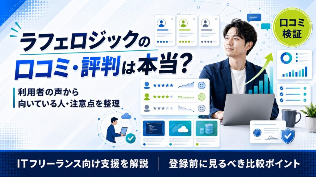 ラフロジックの評判・口コミは本当？コンサル業界特化エージェントの特徴を整理