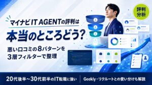 マイナビIT AGENT 評判は本当のところどうなのか｜3層フィルターで読み解く8パターン分析